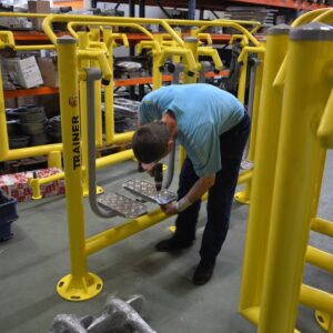 outdoor gyms - production
