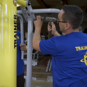 Herstellung von Outdoor-Fitnessgeräten